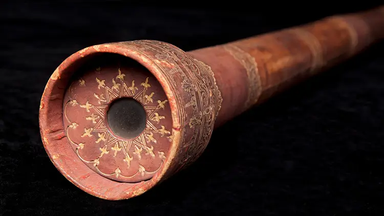 Immagine del cannocchiale di Galileo Galilei